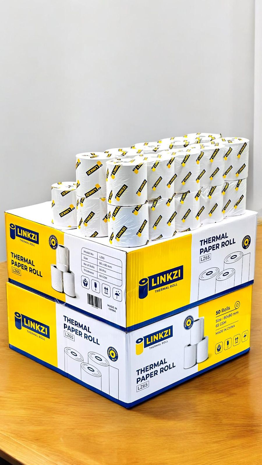 Linkzi packaging carton